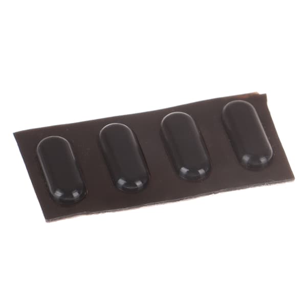 4 stk/sett Nye gummifotføtter for E7440 E7240 E7250 bunndeksel One Size