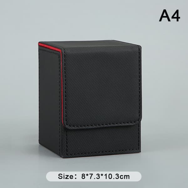 Trading Card Deck Box Hållbar Card Storage Container Game Card A4 onesize