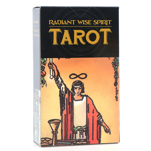 Radiant wise Spirit Tarotkort Engelska brädspel Divination sid Multicolor onesize