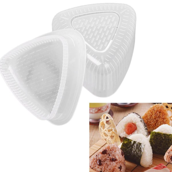 2 STK DIY Sushi Form Onigiri Rice Ball Press Form Sushi Form DI one size