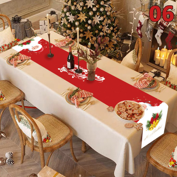 Julebordløper duk Julehjemmet spisebord 06 one size