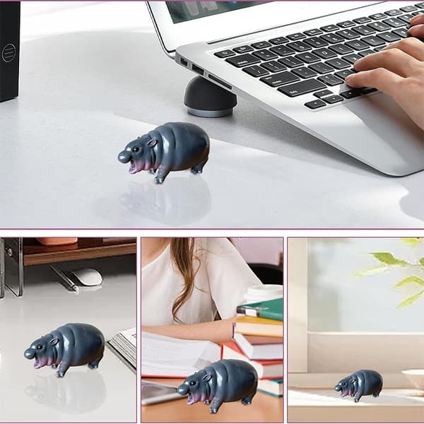 Moo Deng Leketoy|Moo Deng Flodhest Black