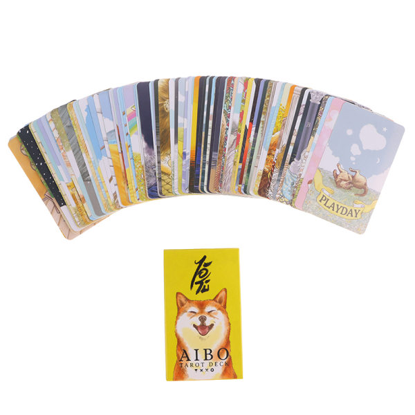 AIBO Tarot Card Prophecy -ennustuskansi Family Party Board Gam Multicolor one size