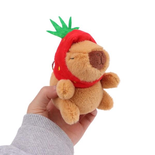 e Capybara pehmolelu marsunukke riipus avaimenperä laukku auto K A 1Pc