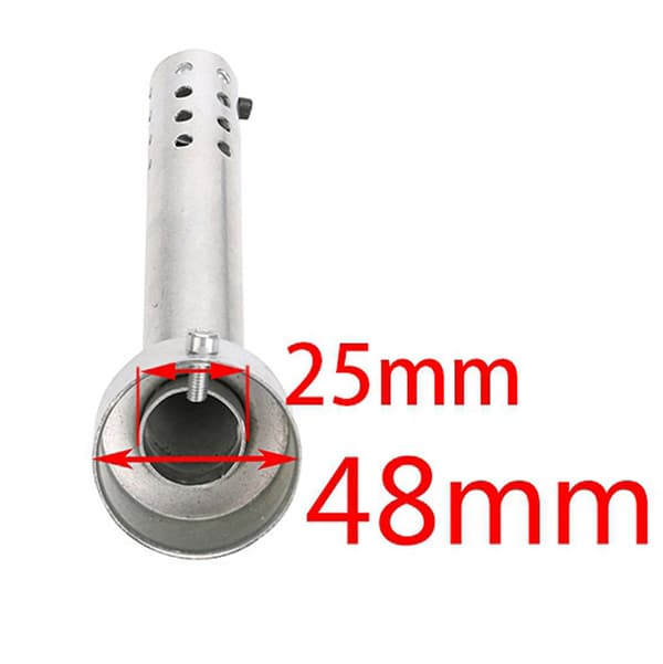 48mm Motorsykkel Eksos Lyddemper Baffel Endestykke DB Killer Lyddemper One Size