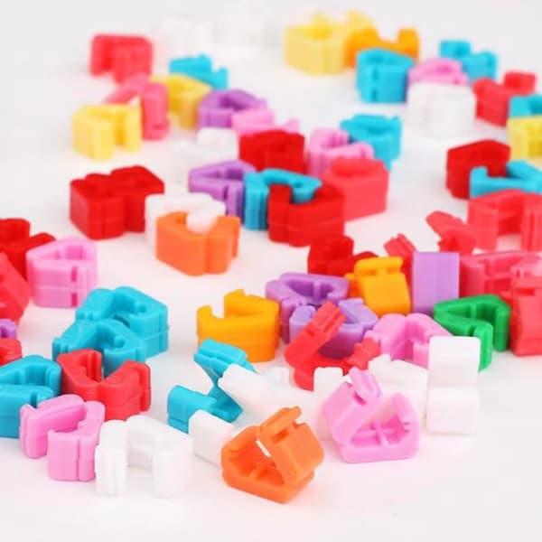 Ballongforseglingsklemmer 100pcs