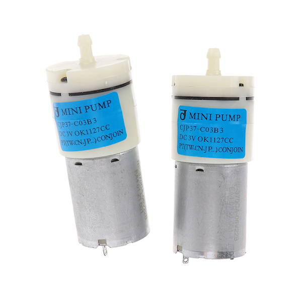 Monitor Luftpump DC 3V-6V Mute Silver onesize