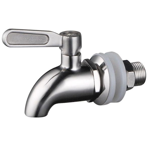 304 rustfrit stål drikkevaredispenser vintønde Silver One Size