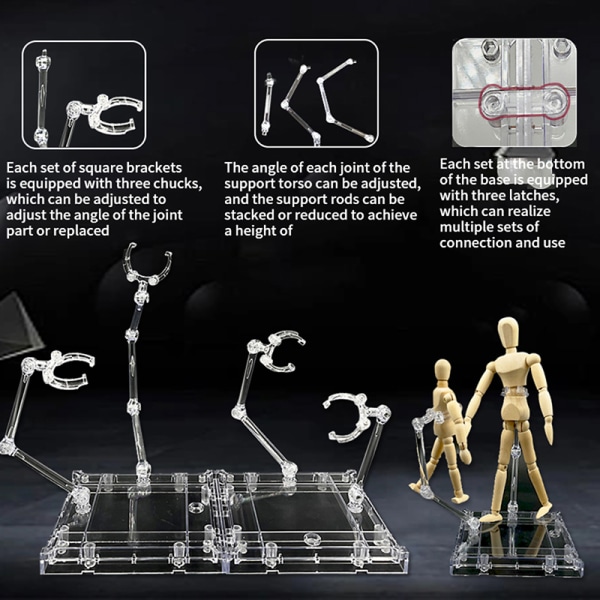 Tre-hovedet soul egnet skærmbeslag til HG1/144 Model Ha A 1set