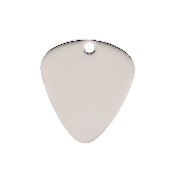 Guitar Pick Sølv Halskæde Guitar Halskæde Hals Picks Guitar P silver