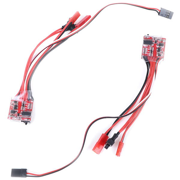 20A ESC 30A ESC Motorhastighet RC ESC 2KHz Framåtbakåtborste B Multicolor 30A