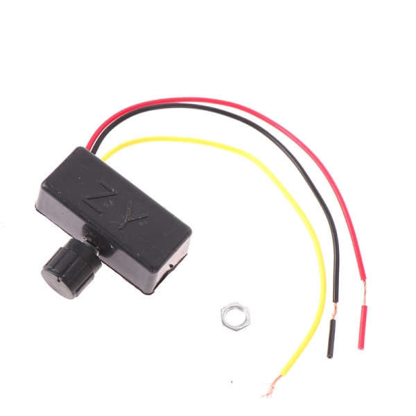Elektrisk sprutregulator justeringsbrytare regulator Hastighet swi Black One Size
