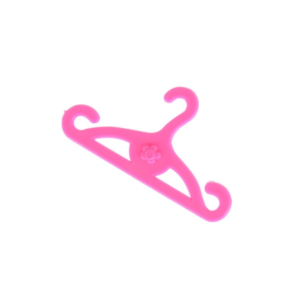 20 stk/parti Pink Hangers Kjole Tøj Tilbehør Til Barbie Do 0
