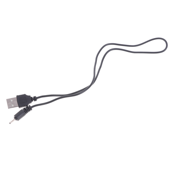 2,0 mm kontaktadapter USB -laddarkabel för Nokia CA-100C Sma Black Onesize