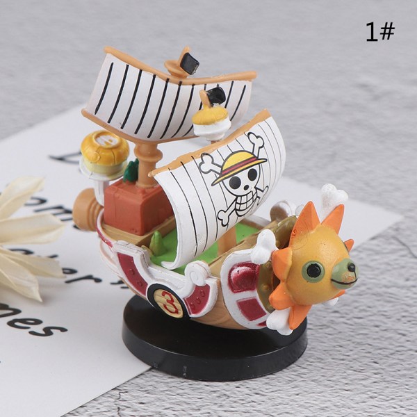 1kpl One Piece Going Merry Thousand Sunny Grand Pirate Ship Acti Multicolor 1#