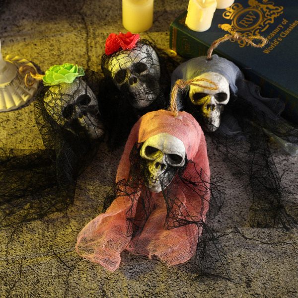 Halloween Dekoration Spöken Skull Haunted House Bar KTV Skräck C ONESIZE