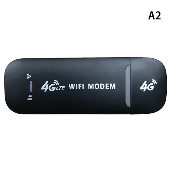 Korkealaatuinen USB 2,4 GHz 150 Mbps Modem Stick kannettava langaton W Black Onesize