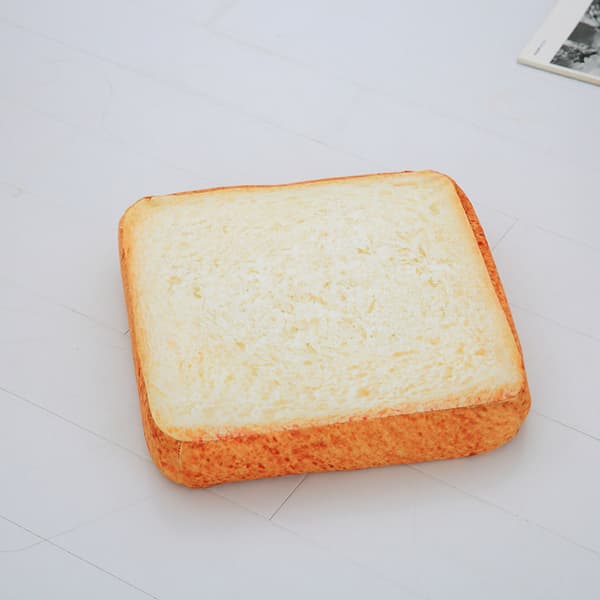 Brød Katte Seng Toast Brød Slice Style Pet Mats Pude Blød Wa Color 40*40*7CM