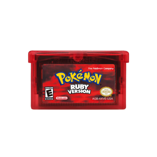 32-bits videospillkassettkonsollkort for GBA-serien FIRERED VERSION one size