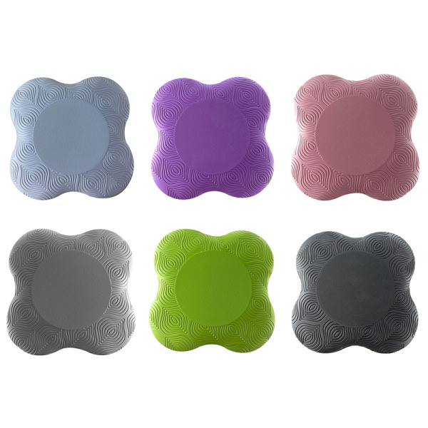 1 pakke Knebeskytter Håndledd Anti-skli ensfarget beskyttende matte Yoga Purple One Size