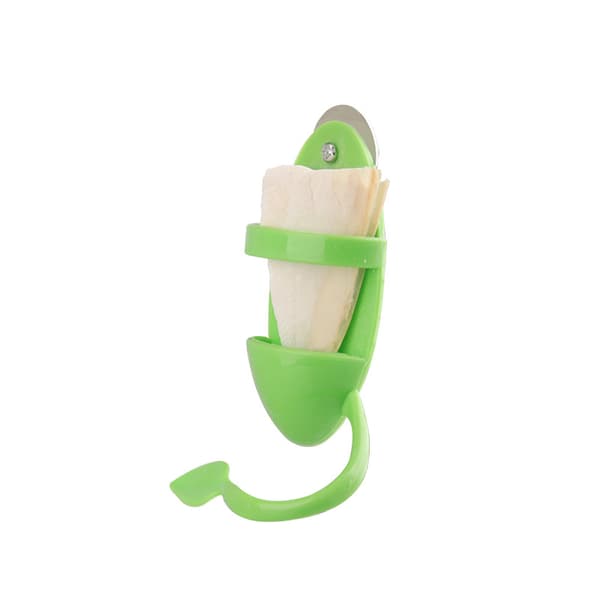 1 stk. fuglebur foderholder fugleknogleholder grøntsagsstativ Green