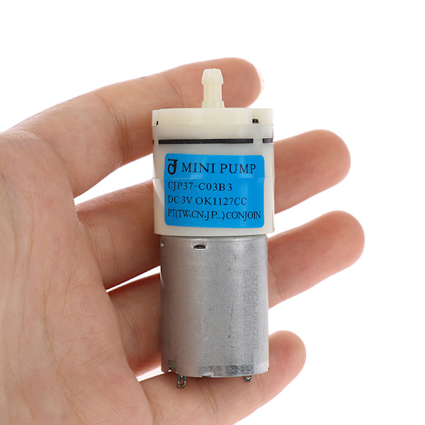 Monitor luftpumpe DC 3V-6V Mute Silver onesize