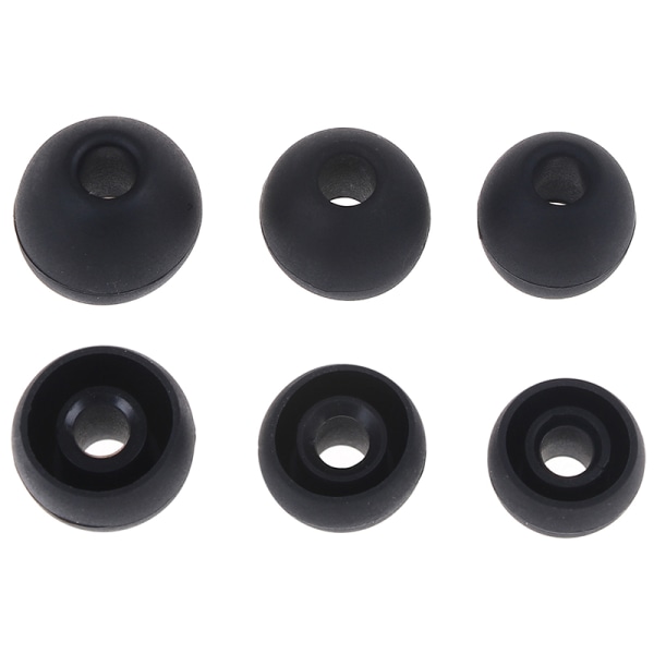 6 paria/2*(S+M+L) universal in-ear kuulokkeet kuulokkeet kuuloke nappikuulokkeet si Multicolor one size