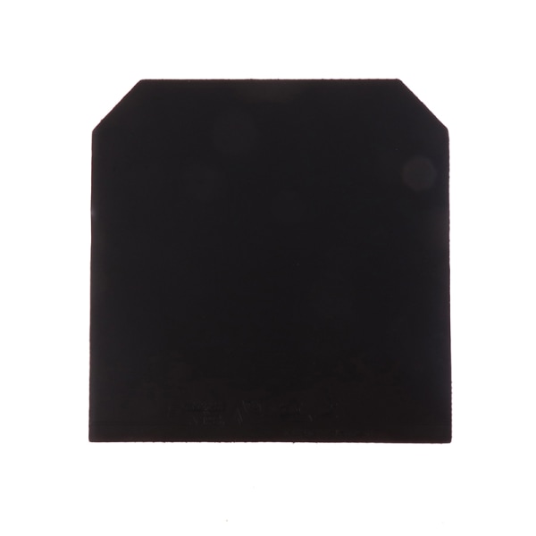 Bordtennisketcher Gummi Astringerende Anti-Glue Film Svampe Sæt Black one size