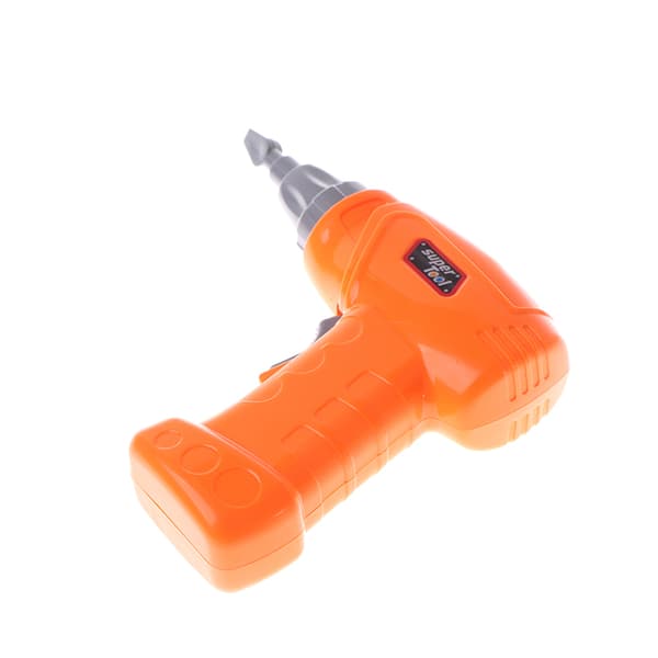 Gjør-det-selv-leker, elektrisk drill, skrumutter, demontering Creative Puzzle T Orange