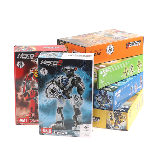 Soldiers Bionicle Hero Factory Robotfigurer Byggeklosser Br B