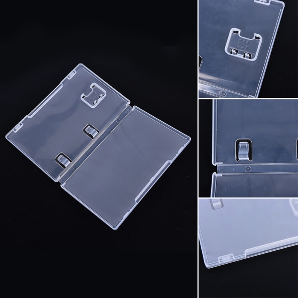 5 Stk Game Card Opbevaring Case Box Transparent patronholder Sh Transparent 5pcs