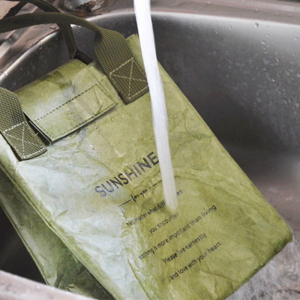 Madpakke Vandtæt isoleringspose Forlæng og fortykker aluminium Green onesize