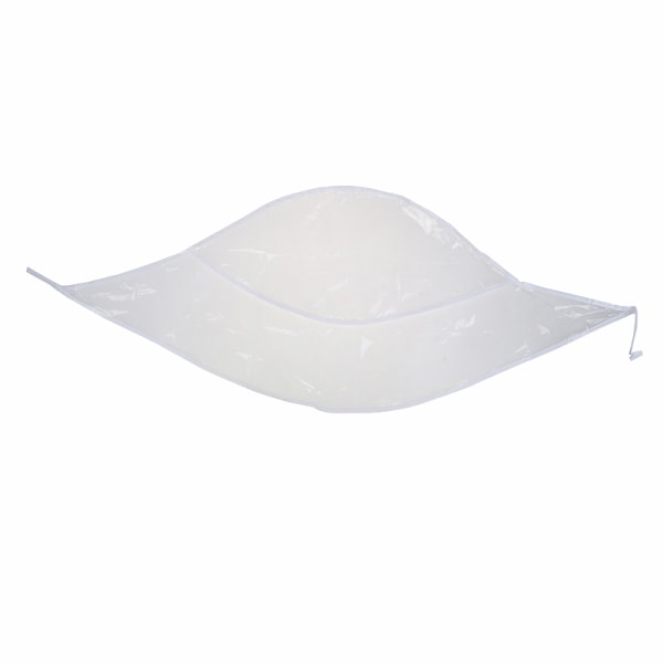 1 stk. Beskytt frisyre regnhatt i plastikkhette for kvinner og La One Size