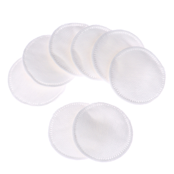 100PC Gjenbrukbare Makeup Remover Pads Cotton Puff Ansiktsrens ONE SIZE