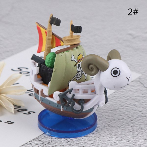 1 stk One Piece Going Merry Thousand Sunny Grand Pirate Ship Acti Multicolor 2#