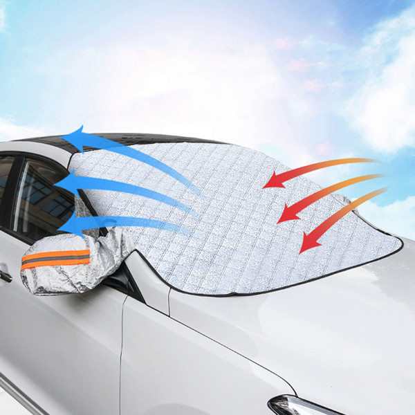 Auton etutuulilasin aurinkosuojat magneettisella korvalla for SUV Onesize