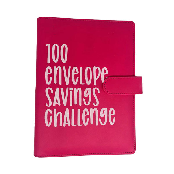 100 konvolutter udfordringsbind Red onesize