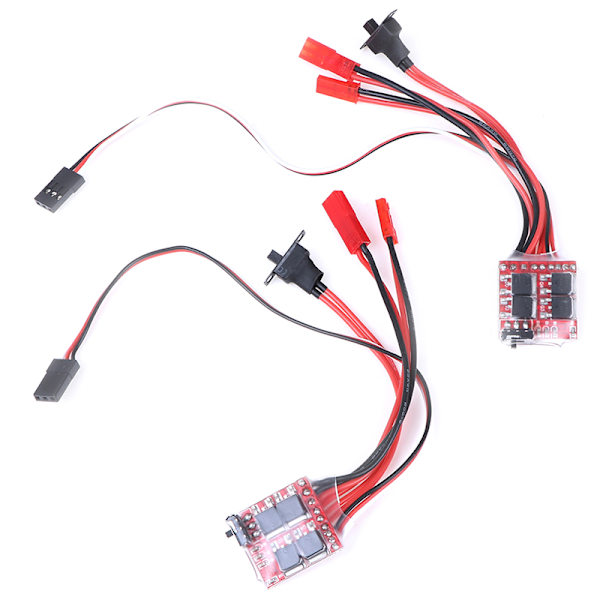 20A ESC 30A ESC Motorhastighet RC ESC 2KHz Framåtbakåtborste B Multicolor 30A