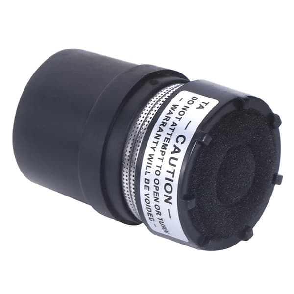Microphone Capsule Professional Soveltuu tyyppimikrofonin vaihtoon Black