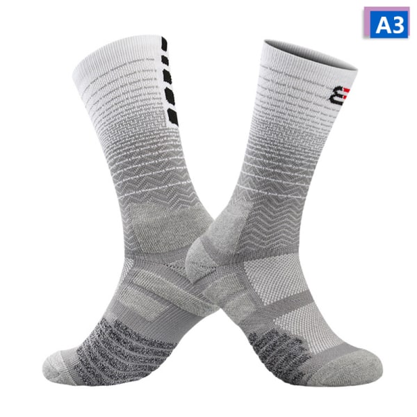 Anti-skli fotballsokker Herre Dame Sklisikker fotball Basketball T color A3