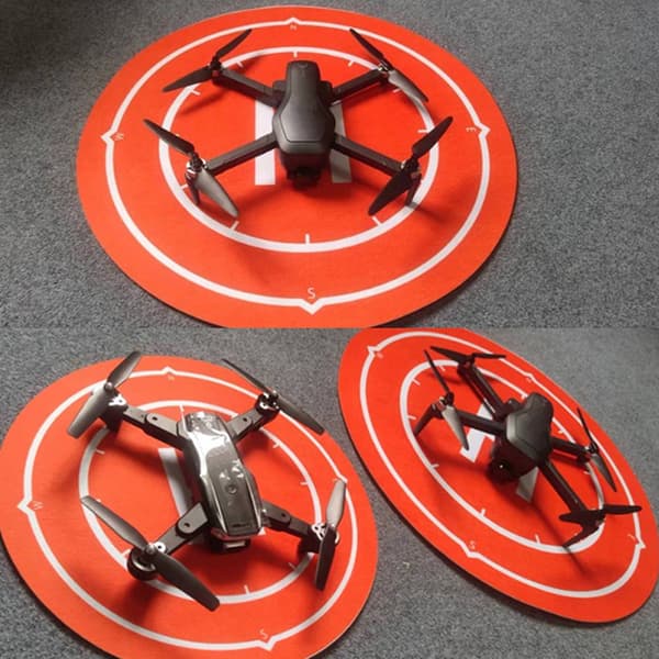 Pad Pude Foldbar filt parkeringsforklæde tilbehør Orange 40CM