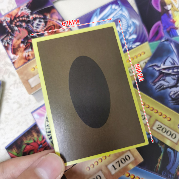 100 stk Yu-Gi-Oh Anime Style Cards Magician Obelisk DM Classic P 100Pcs One Size
