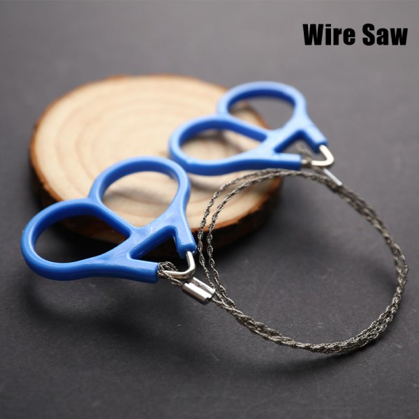 Field Survival Wire Saw Hand Chain Saw ter Outdoor Emergency Su Onesize