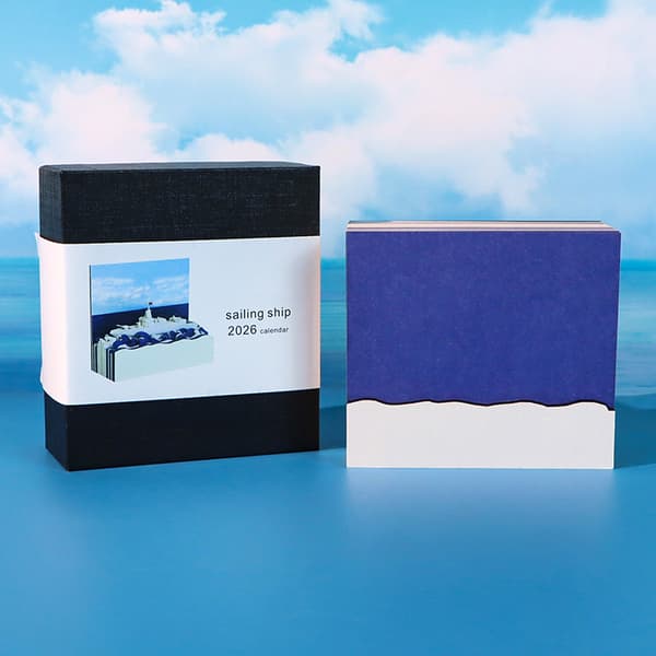 Time Piece Kalender 2026 Skrivebordskalender 3D Avrivningskalender Pa A