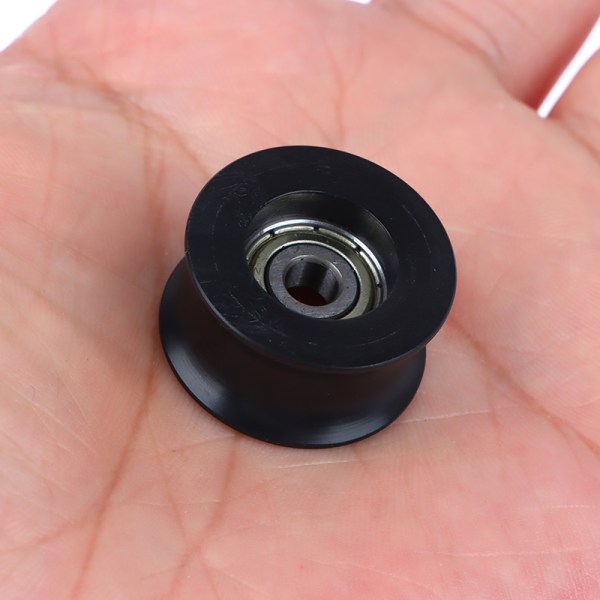 Sort 5*26*13 Lejer Remskive U-formet rille 14mm Diameter Tra Black onesize