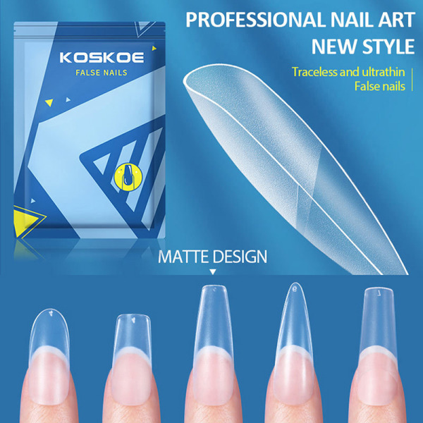 20/22/24 STK Nail Gel Quick Building Mold Tips Nail Dual Forms E Style A1