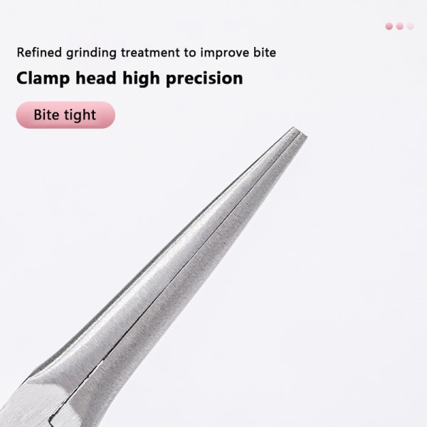 Remover Nail Shaping Clip Crystal Nail Specialformad pincett Pink onesize