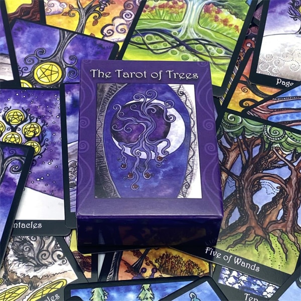 Den engelske version Tarot Family Gathering Game Divination Orac A15 One size