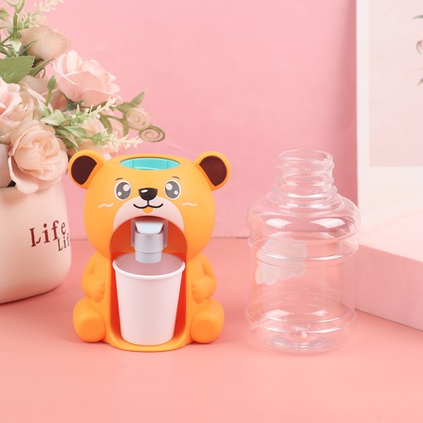 Mini Vanndispenser for Barn Gave eWater Juice Milk Drinki Pink rabbit