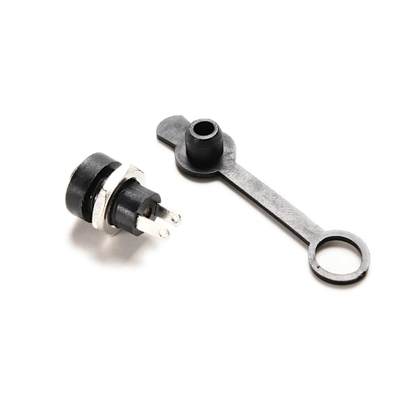 1 st Vattentät 5,5 x2,1 mm DC-uttag Power Plug hona Mon Black 1pc